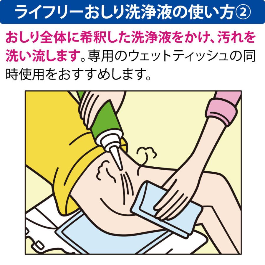 ライフリー おしり洗浄液Neo本体1750ml　ユニ・チャーム公式ショップ　送料無料 | ライフリー おしりクリーンシャワー | 04