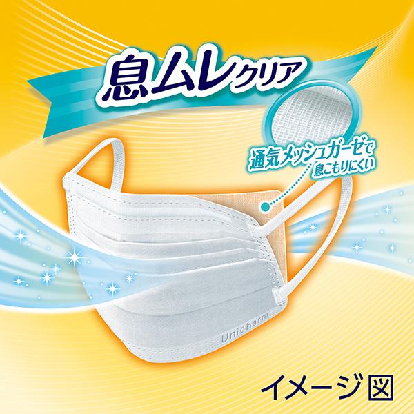 超快適マスク 息ムレクリアタイプ ふつう6枚 ユニ・チャーム公式
