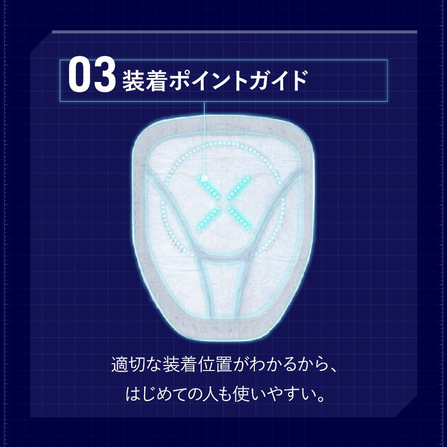 ライフリーさわやかパッド　男性用　20cc 合計384枚 ライフリー さわやか男性用安心パッド 20cc- ライフリー - ユニ・チャーム