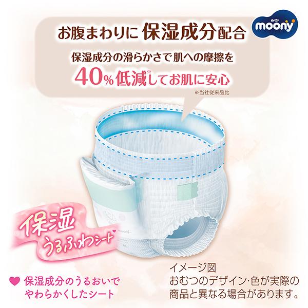 moony Natural パンツ ムーニーマン 低刺激であんしん Mサイズ 紙