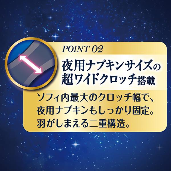 ソフィ 超熟睡 密着フィットショーツ ブルーグレー Ｍサイズ　ユニ・チャーム公式ショップ | ソフィ（ユニ・チャーム） | 04