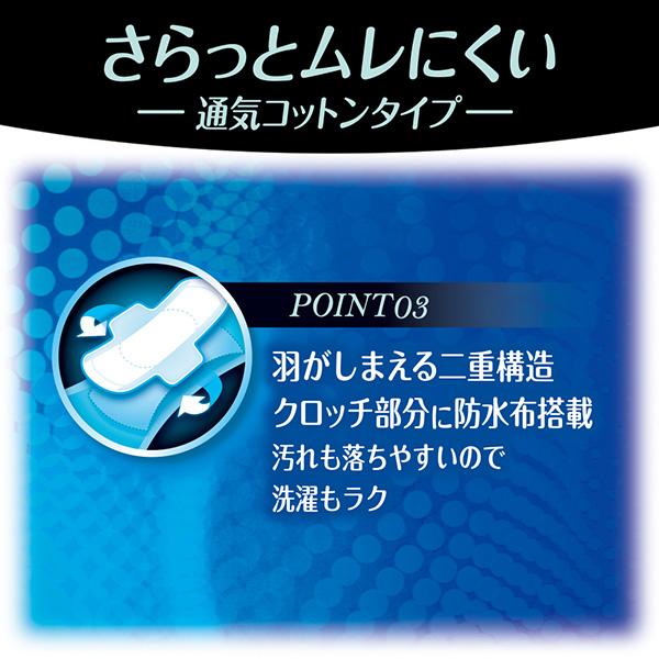 ソフィ 極ぴたFIT 通気コットンタイプ グレー Ｍサイズ　ユニ・チャーム公式ショップ | ソフィ（ユニ・チャーム） | 04