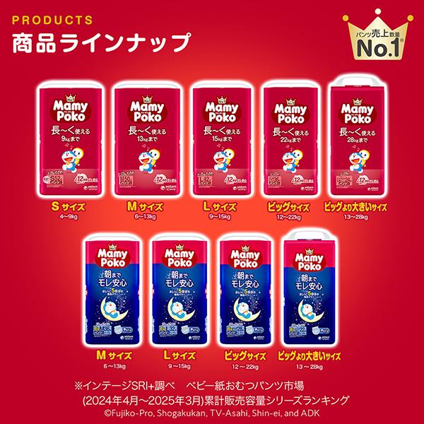 マミーポコ マミーポコパンツ Mamy Poko 夜用パンツ 夜用 パンツ 