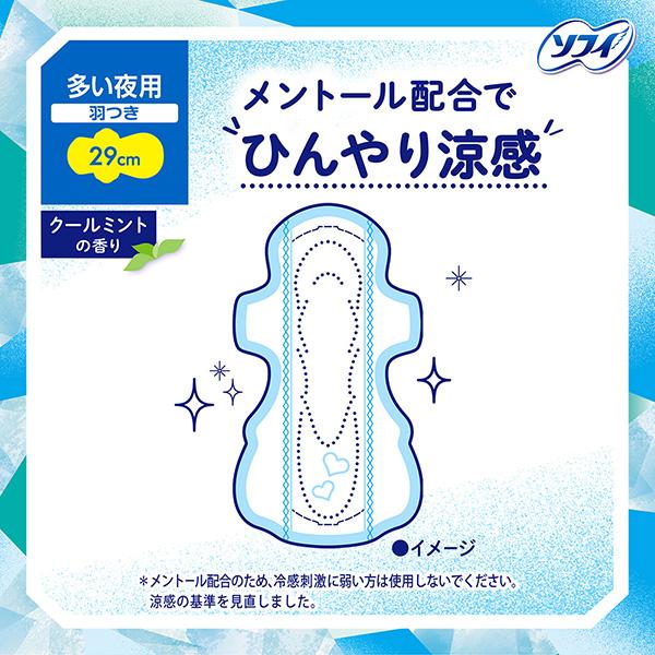 ソフィ（ユニ・チャーム） ソフィ クールフレッシュ 超涼感 ナプキン