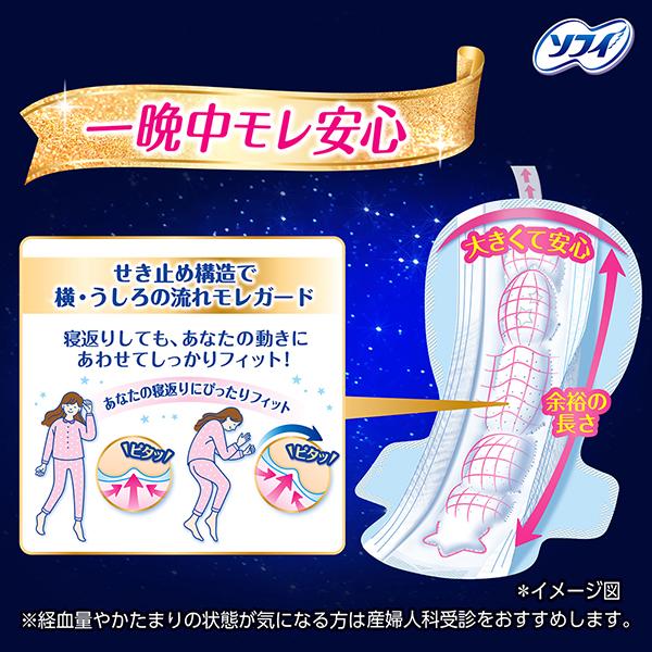 ソフィ（ユニ・チャーム） ソフィ 超熟睡ガード 涼肌 360 羽つき 20枚