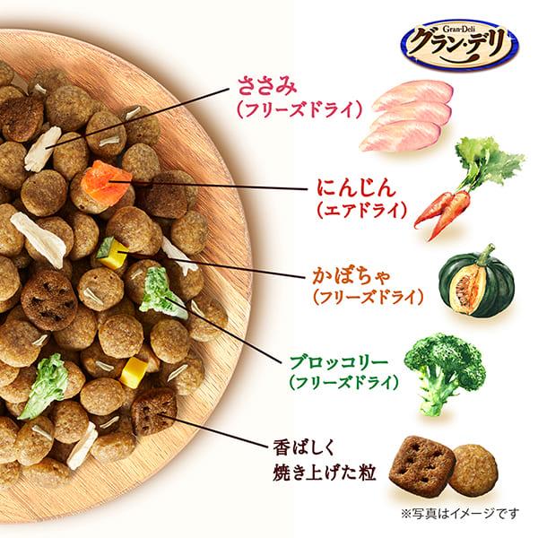 ケース グラン・デリ Frecious フレシャス 13歳以上用 チキン\u0026ビーフ入り 2kg×4 ドックフード まとめ買い 中型 高齢犬 日本製 ユニ・チャーム公式ショップ_3