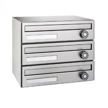 ポスト門扉 玄関住宅設備集合郵便受diy 工具ダイケンcsp 121y 3d 前入れ前出し 3戸用 横型 店 Abt ユニクラスポステック R