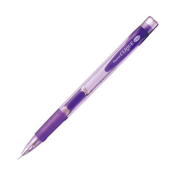 『3年保証』 モナミ (まとめ) シャープ 〔×300セット〕〔沖縄離島発送不可〕 1本 61703 紫) (軸色 0.5mm CLIQUE DIGITAL SHARPペンシル 万年筆