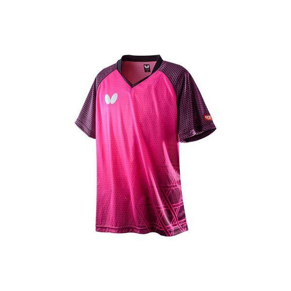 今年人気のブランド品や ラゴメル シャツ Shirt Lagomel 卓球ゲームシャツ Butterfly バタフライ 男女兼用 M 沖縄離島発送不可 ロゼ その他卓球用品 Demolition Training
