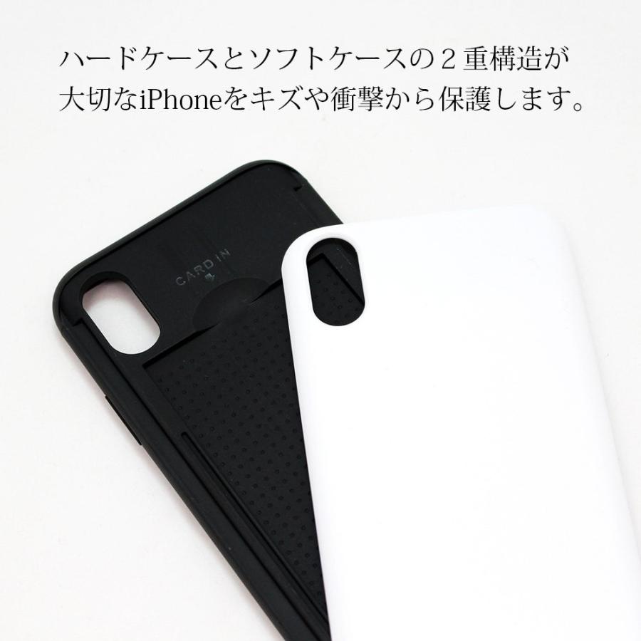 Iphone8 Iphoneケース ハードケース カード収納 耐衝撃 薄型 Nijisuke ニジスケ ゴリラ Collaborn ユニコーンストア 通販 Yahoo ショッピング