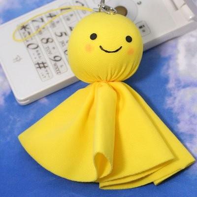 注目ブランド 幸せの黄色いてるぼう 大 ストラップ 売上の一部は義援金に わづくり Heatgroup ヒートグループ キーホルダー てるてる坊主 寄付 Tepsa Com Pe