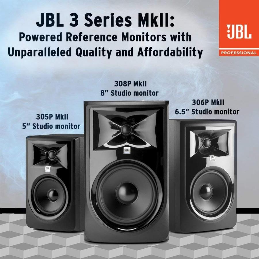 JBL PROFESSIONAL 305P MkII パワードモニタースピーカー 1本