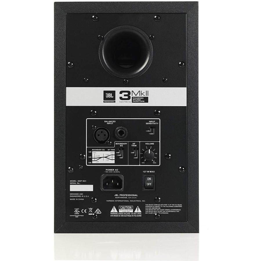 25【新品未使用】 JBL PROFESSIONAL 305P MkII パワードモニタースピーカー 1本 【2371492325】(14960円)
