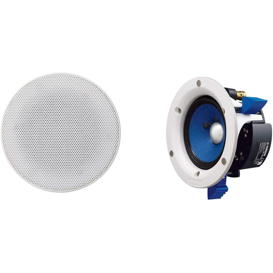 ヤマハ YAMAHA シーリングスピーカー 小型設備用天井埋め込み型 ホワイト (1ペア) NS-IC400