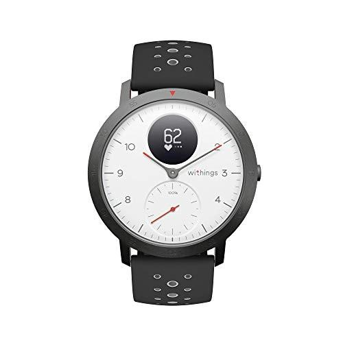 Withings Steel HR Sport フランス生まれのスマートウォッチ ホワイト 歩数 消費カロリー 心拍数 睡眠データ記録 最大