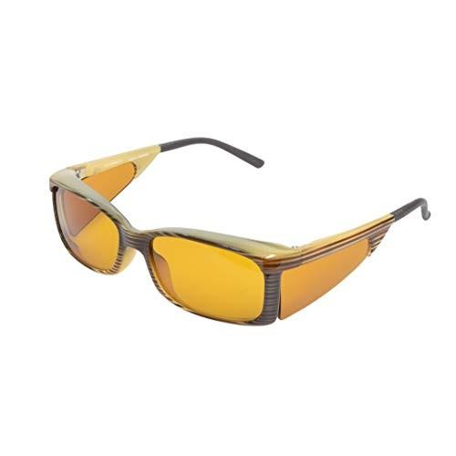 【超美品】 ESCHENBACH(エッシェンバッハ) エッシェンバッハ ウェルネス・プロテクト 遮光眼鏡 ライトブラウン小・No1663-165 【1814583848】(11447円)