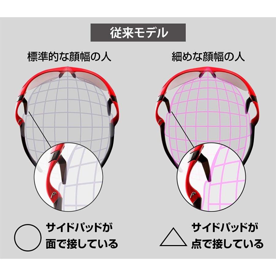 専用出品 AirFly(エアフライ) ノーズパッドレススポーツサングラス AF-303 C-2 新サイドパッド搭載 ホワイトフレーム AF-303 C 【V1732931005】(10932円)