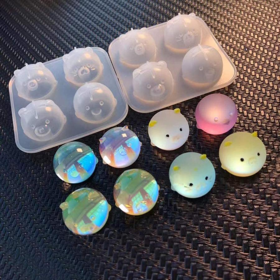 Fineinno 動物 かわいい 艶消し 面仕上げ シリコンモールド Uvレジン型 Diy 手作り 豚形 猫形 動物 ひよこ 2種類 艶 001 ユニコーンストア 通販 Yahoo ショッピング