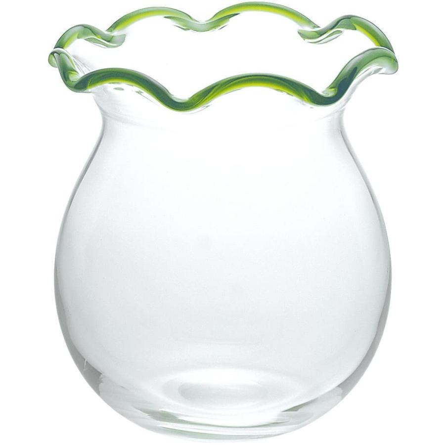 セール特価 津軽びいどろ アデリア 金魚鉢 F 日本製 最大 高23cm グリーン その他食器 カトラリー Www Aquariumboka Ucg Ac Me