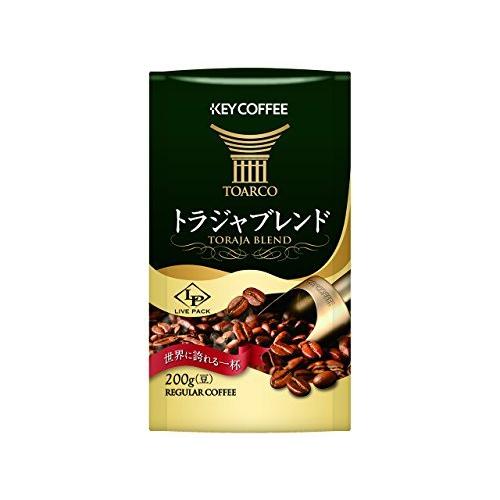 １着でも送料無料 キーコーヒー LP トラジャブレンド 豆 【超目玉枠】 200g