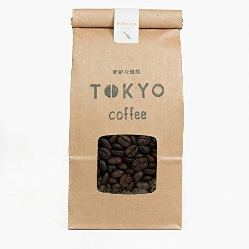 TOKYO いラインアップ COFFEE スマトラ オーガニック 高級 コーヒー豆 豆のまま Sumatra 200g Coffee 安価 Beans オスス