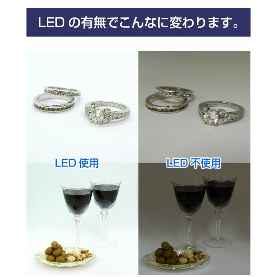 撮影ボックス40cm 簡易スタジオ 折りたたみ式 調光 LEDライト USB電源
