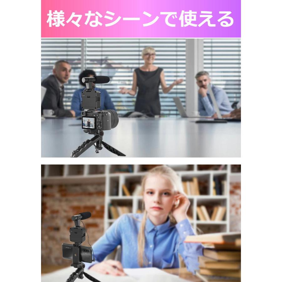 スマホ 動画撮影セット 撮影スタンド 4in1 ビデオリグ ビデオ スマホ 動画撮影セット 撮影スタンド 4in1 ビデオリグ ビデオ