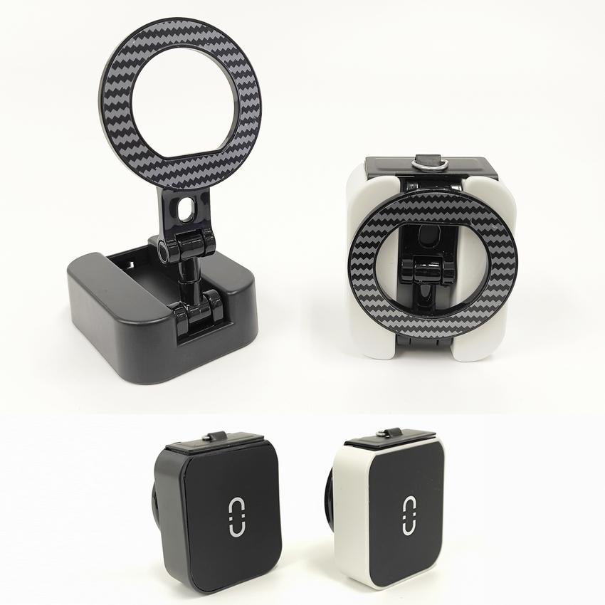 新品同様 Belfida ONE+専用3way マグネットスタンドset MagSafe対応 スマホスタンド 3WAY マグネット クランプ式 強力固定