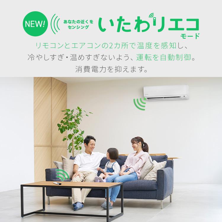 IRIS OHYAMA（アイリスオーヤマ） 2024年モデル エアコン 20畳 工事