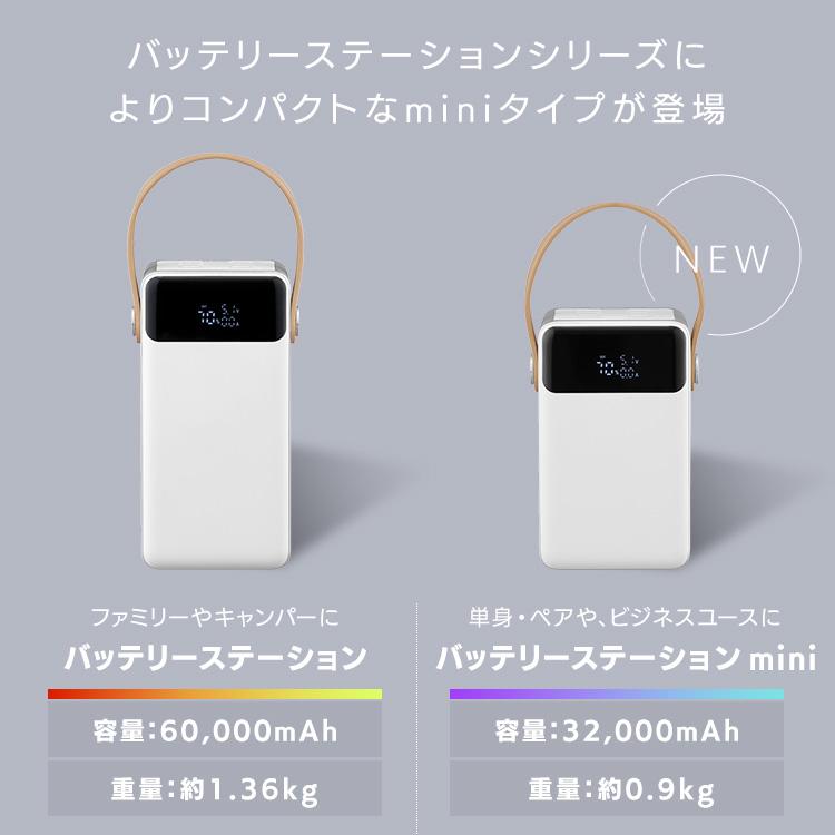IRIS OHYAMA（アイリスオーヤマ） バッテリーステーション 32000mAh