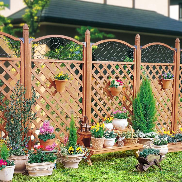 IRIS OHYAMA（アイリスオーヤマ） ラティス ラティスフェンス 幅90cm