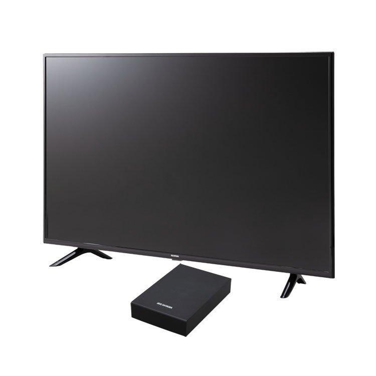 テレビ 50型 50インチ 外付けHDD HDD セット 外付けHDDセット Fiona アイリスオーヤマ