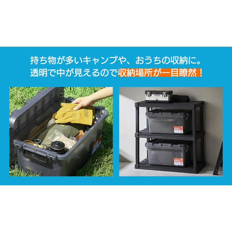 IRIS OHYAMA（アイリスオーヤマ） コンテナボックス HUGEL 収納