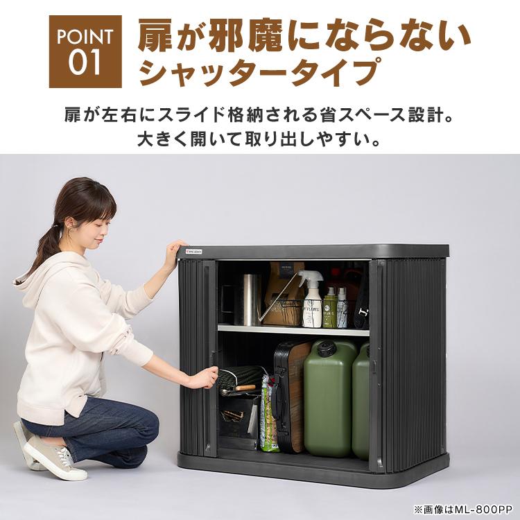 IRIS OHYAMA（アイリスオーヤマ） 物置 屋外 小型 幅90 高さ175