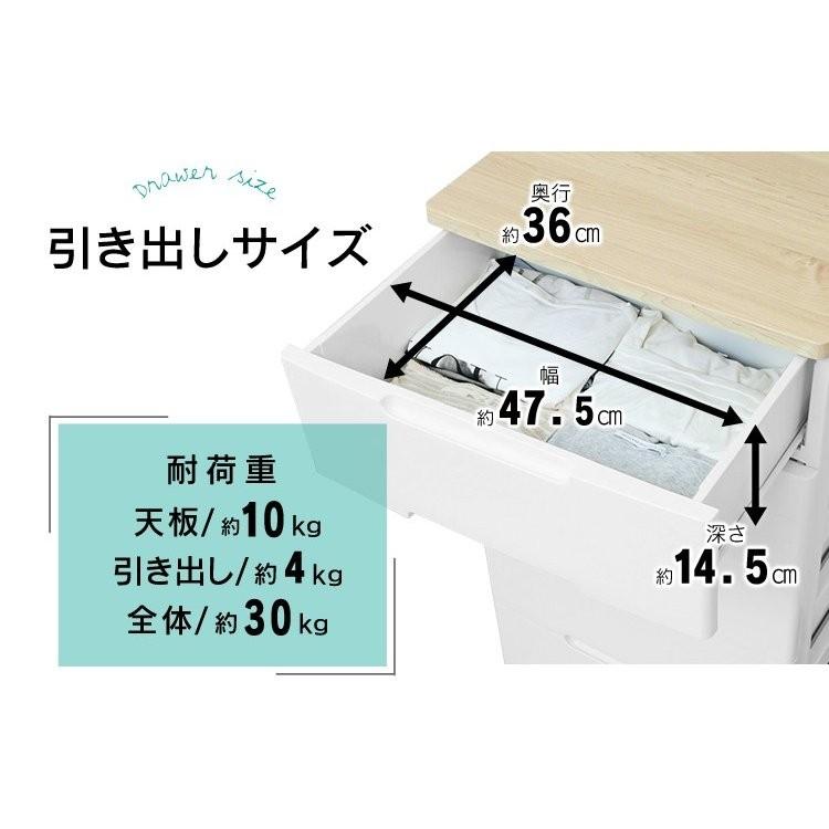 アイリスオーヤマ チェスト ラクラク引出し HG-724 IRIS OHYAMA IRIS OHYAMA 収納ケース 引き出し おしゃれ プラスチック