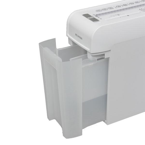 シュレッダー 家庭用 アイリスオーヤマ 電動 クロスカット コンパクト 小型 5枚 静音 CD対応 DVD対応 プラスチックカード オフィス A4用紙 P5HCS