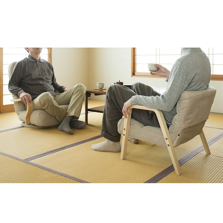 IRIS OHYAMA（アイリスオーヤマ） ウッドアームチェア Sサイズ WAC-S