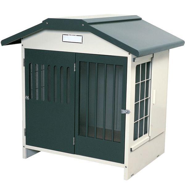 IRIS OHYAMA 犬小屋 屋外 スチール製犬舎 SLH-10 アイリスオーヤマ