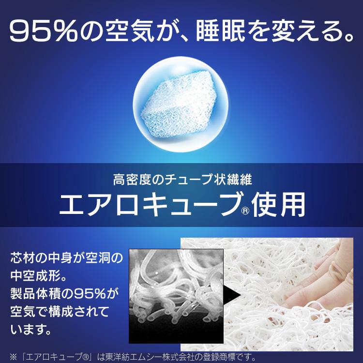 セミダブル 高反発 折りたたみ 三つ折り 腰に優しい 腰 厚手 9cm 通気性 洗える HG90-SD エアリ− アイリスオーヤマ 新生活 * 【アクセサリ】