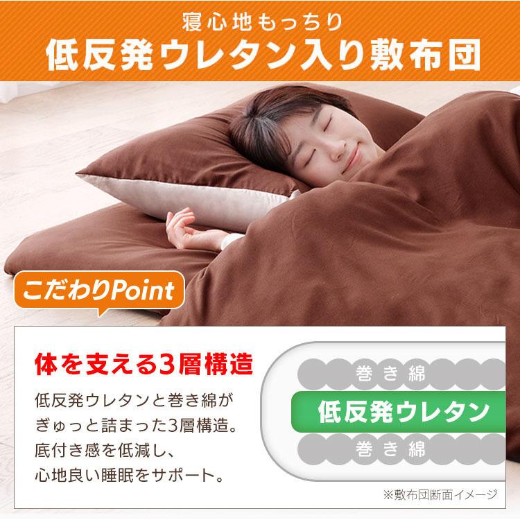 【新品未使用】マットレス付10点セット　布団セットKFS-M10ST IRIS OHYAMA マットレス付き布団 10点セット 低反発敷き布団