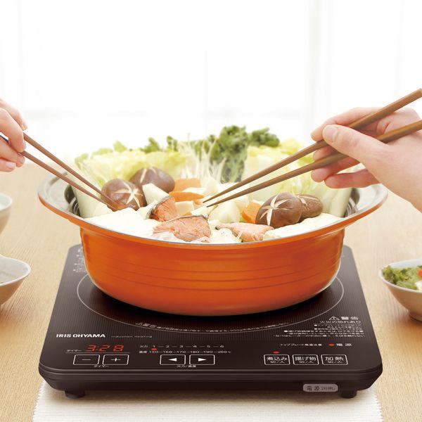 IRIS OHYAMA（アイリスオーヤマ） IHコンロ 1400W 卓上 薄型I H