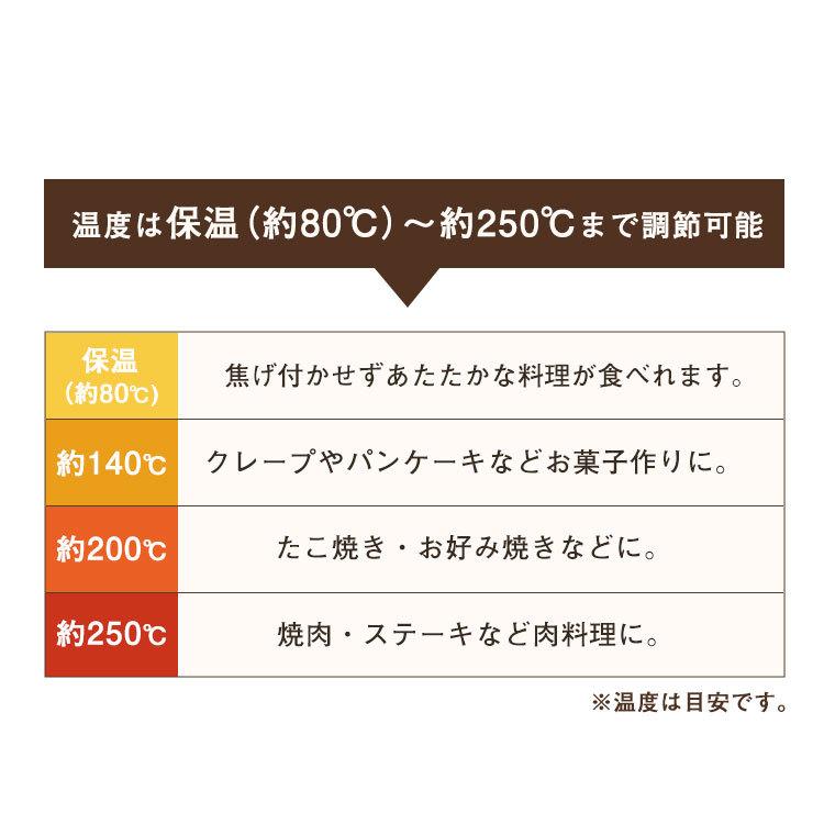 ホットプレート 大型 焼肉 たこ焼き器 たこ焼き機 コンパクト ギフト プレゼント 温度調節 両面ホットプレート アイリスオーヤマ DPOL-301 | IRIS OHYAMA | 08