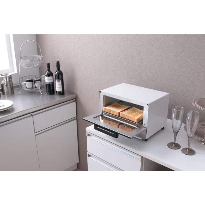 IRIS OHYAMA（アイリスオーヤマ） トースター おしゃれ 安い ミラー