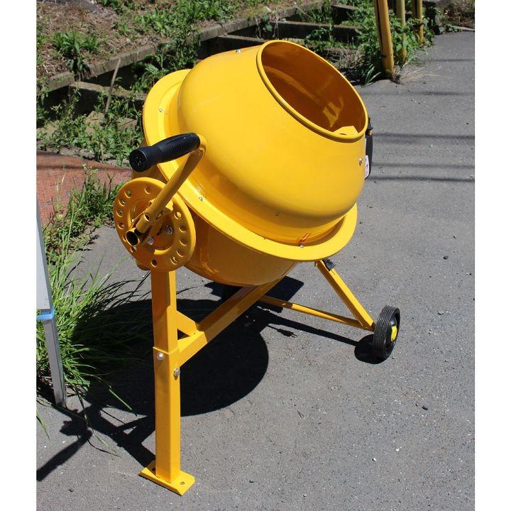 コンクリートミキサー 小型 家庭用 63L まぜ太郎 電動 モーター コンクリートミキサー 小型 家庭用 63L まぜ太郎 電動 モーター