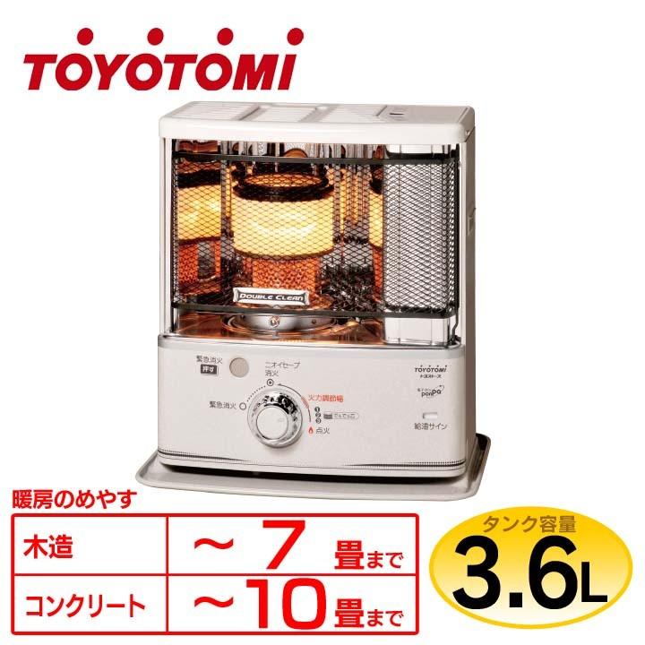 石油ストーブ おしゃれ 暖房器具 ストーブ 反射式石油ストーブ ダブルクリーンタイプ Rc S28g W トヨトミ 節約 ゆにでのこづち Yahoo 店 通販 Yahoo ショッピング