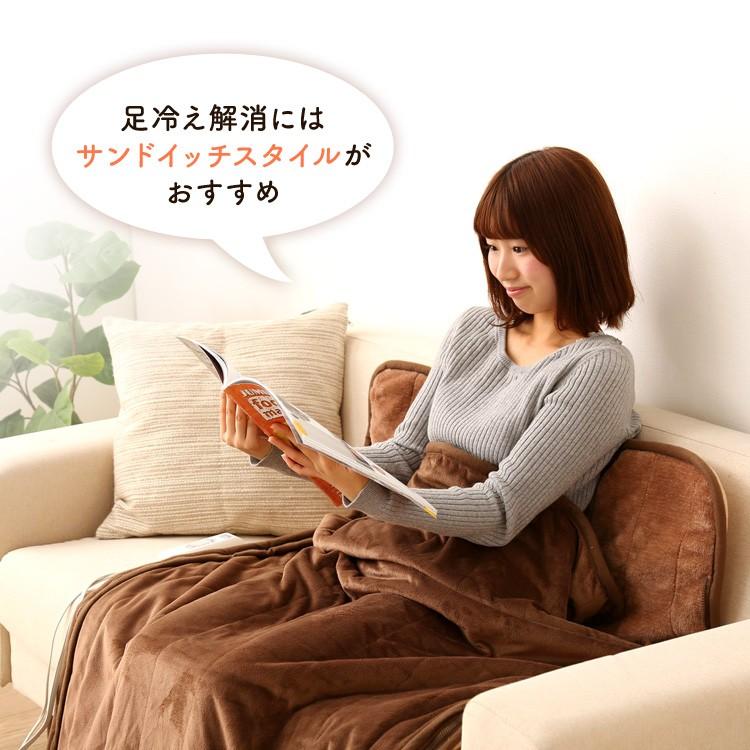 ごろ寝マット 90×180cm ホットカーペット 洗える フランネル 滑り止め