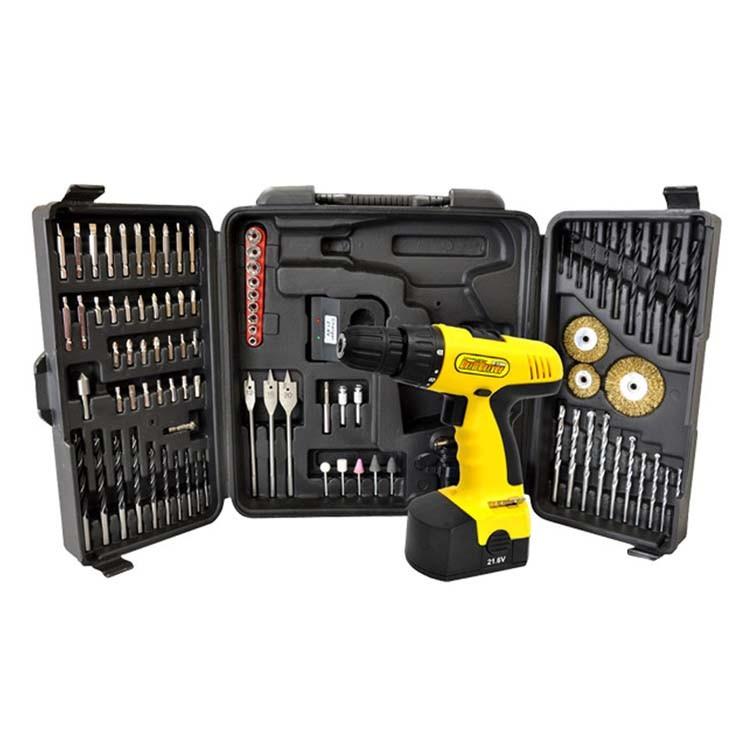 ベルソス 21.6V充電式コードレス電動ドリルドライバー92Pセット(黒×黄) ベルソス 21.6V充電式コードレス電動ドリルドライバー92Pセット(黒×黄)