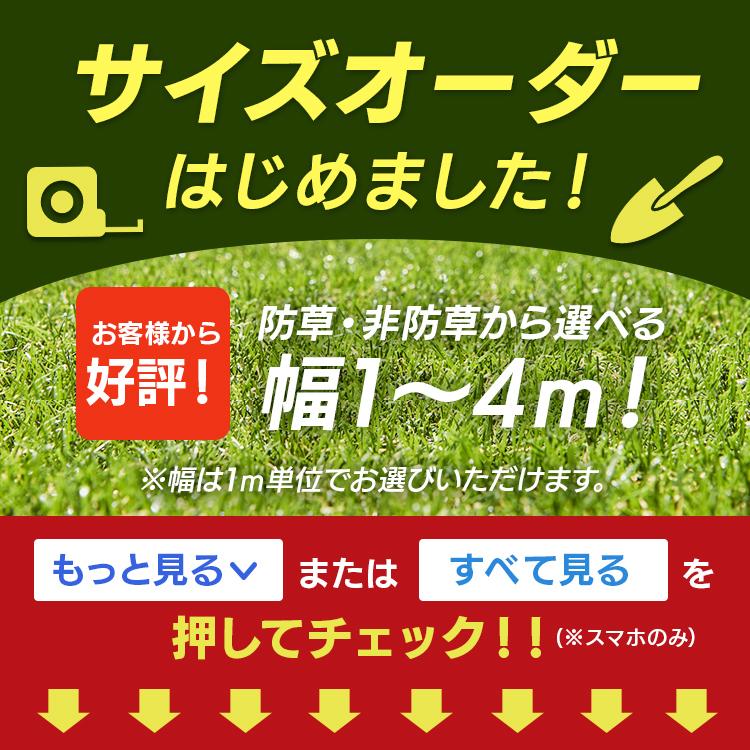 人工芝 2m ロール 幅2m 2m×10m 芝丈30mm 防草 防草人工芝 リアル防草人工芝 防草シート不要 人工芝生 diy 国産 アイリスオーヤマ RP-30210｜unidy-y｜21