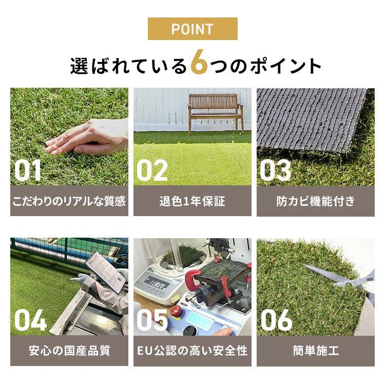 チャチャ　同サイズ3枚J19人工芝【プロ使用芝丈30mm hwcaoping_03.jpg