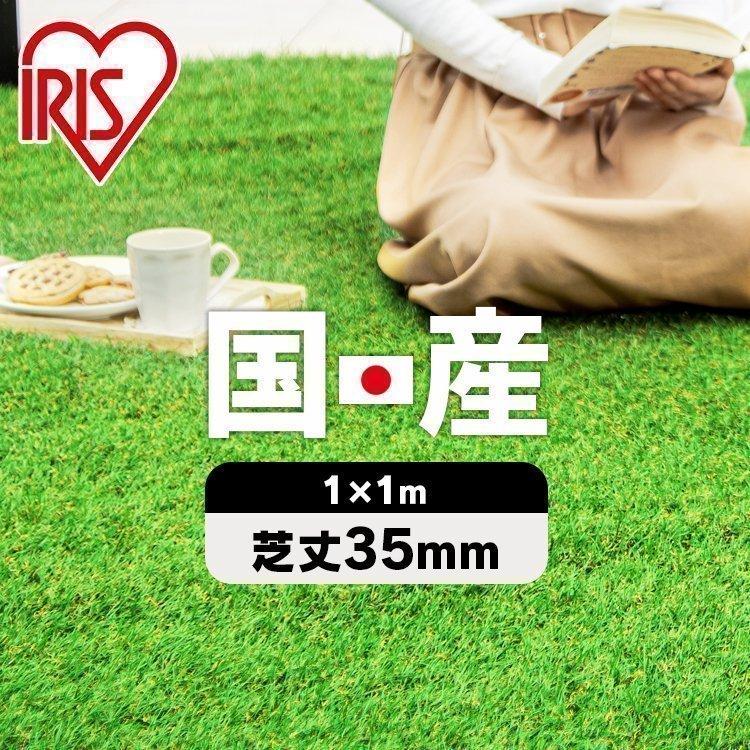 IRIS OHYAMA（アイリスオーヤマ） 人工芝 1m ロール 幅1m 1m×1m 芝丈